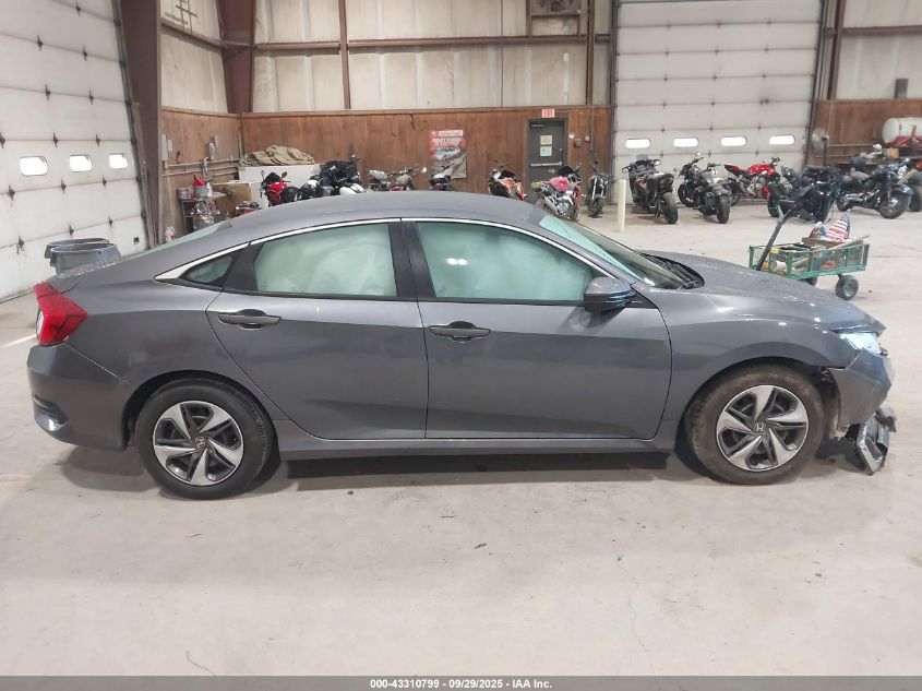 2020 Honda Civic Lx VIN: 2HGFC2F6XLH570727 Lot: 43310799