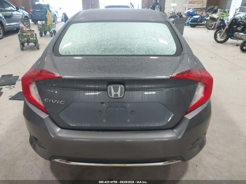 2020 Honda Civic Lx VIN: 2HGFC2F6XLH570727 Lot: 43310799