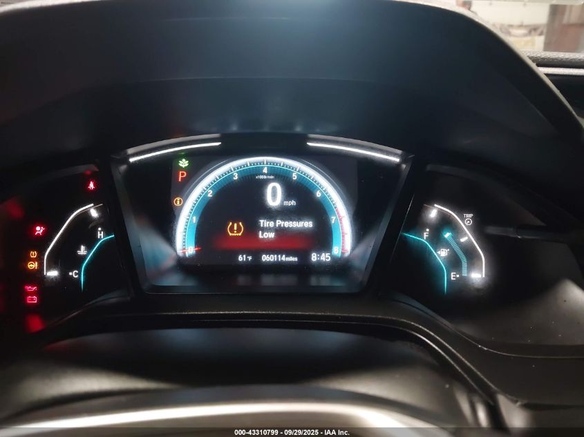 2020 Honda Civic Lx VIN: 2HGFC2F6XLH570727 Lot: 43310799