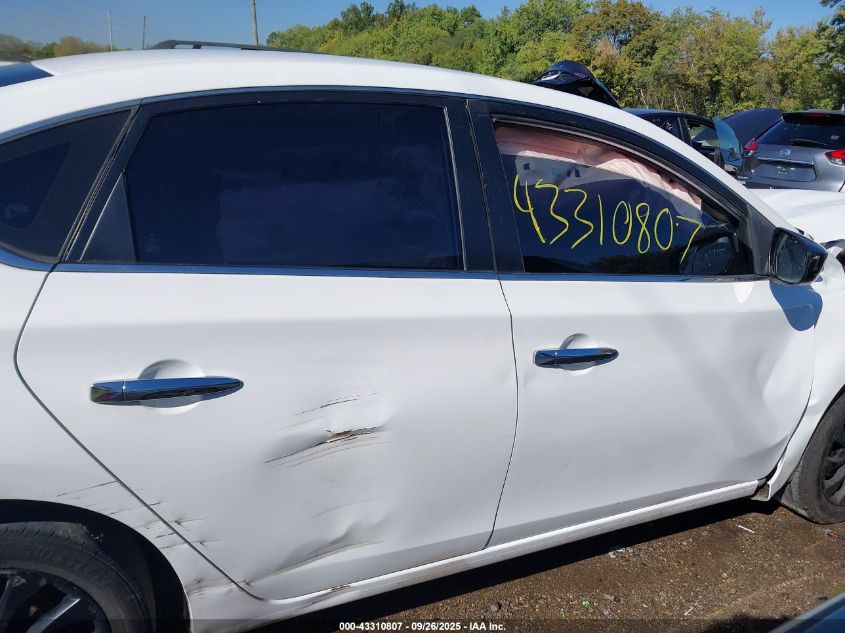 2018 Nissan Sentra S VIN: 3N1AB7AP9JY250012 Lot: 43310807