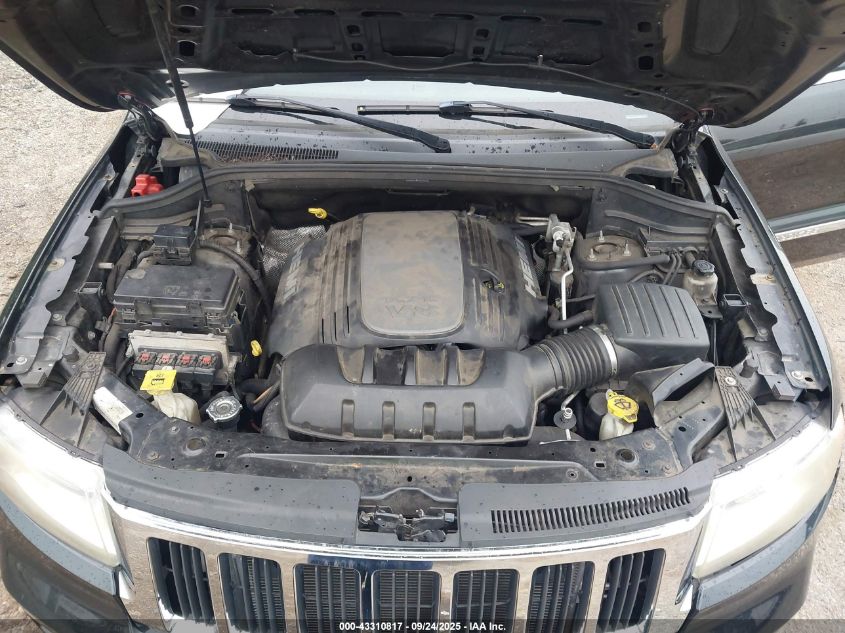 2013 Jeep Grand Cherokee Overland VIN: 1C4RJECT0DC636753 Lot: 43310817