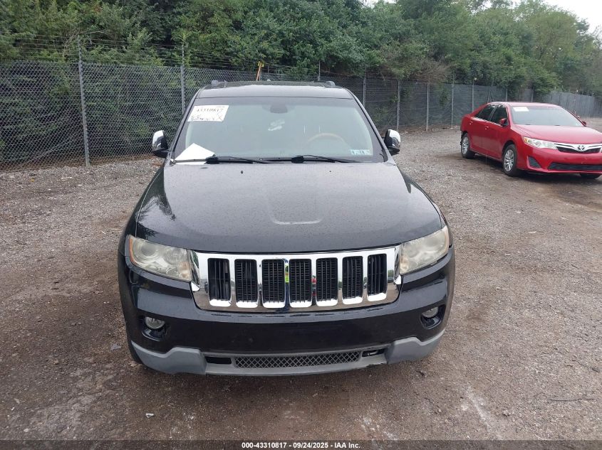 2013 Jeep Grand Cherokee Overland VIN: 1C4RJECT0DC636753 Lot: 43310817