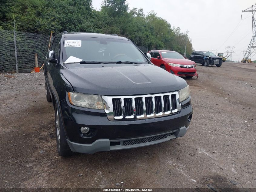2013 Jeep Grand Cherokee Overland VIN: 1C4RJECT0DC636753 Lot: 43310817