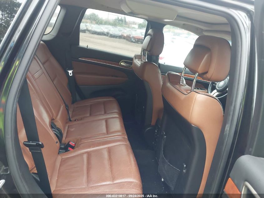 2013 Jeep Grand Cherokee Overland VIN: 1C4RJECT0DC636753 Lot: 43310817