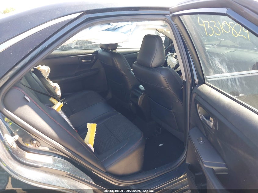 2015 TOYOTA CAMRY SE - 4T1BF1FK0FU973639