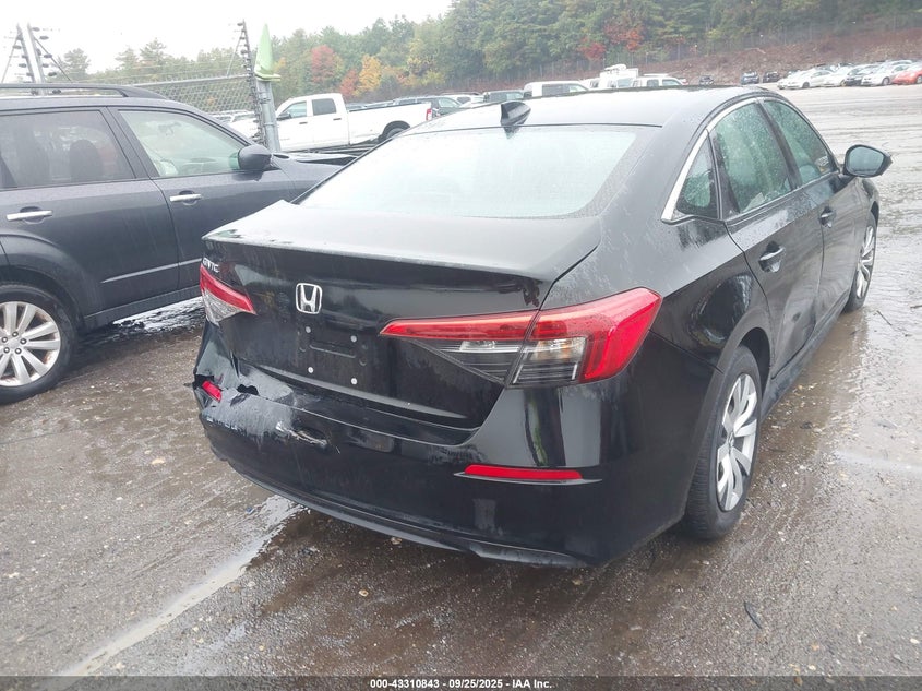 2022 HONDA CIVIC LX - 2HGFE2F25NH518013