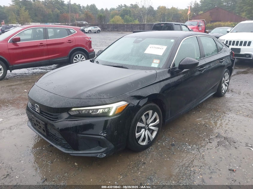 2022 HONDA CIVIC LX - 2HGFE2F25NH518013
