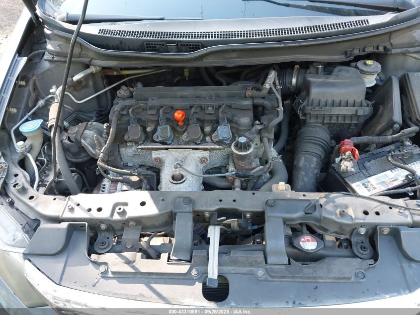 2012 Honda Civic Lx VIN: 19XFB2F5XCE092295 Lot: 43310891