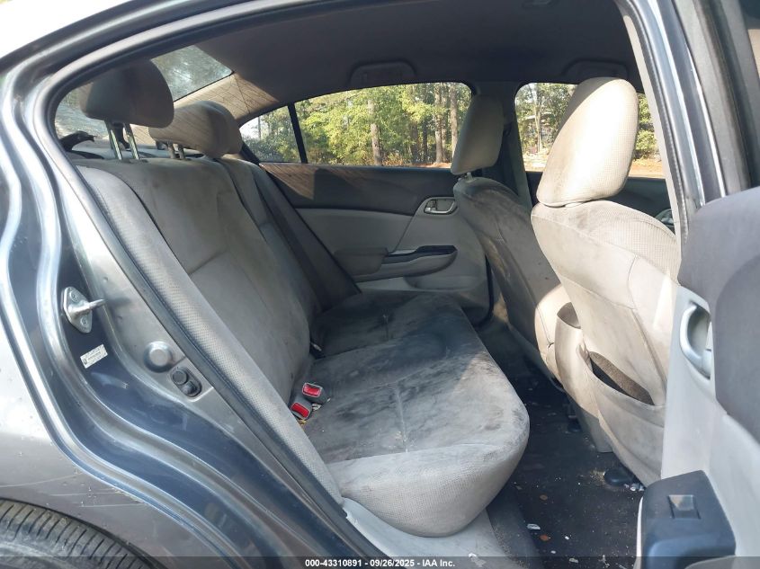 2012 Honda Civic Lx VIN: 19XFB2F5XCE092295 Lot: 43310891