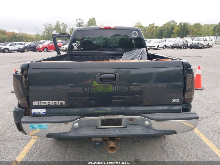 2003 GMC Sierra 1500 Sle VIN: 1GTEK19V53E376057 Lot: 43310919