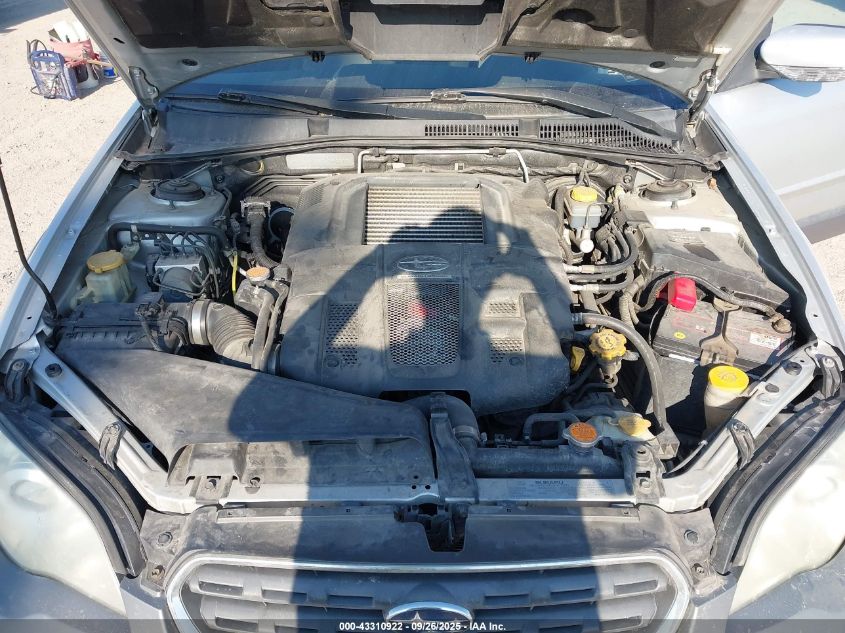 2006 Subaru Outback 2.5Xt VIN: 4S4BP68CX64330652 Lot: 43310922