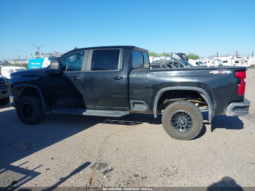 2021 Chevrolet Silverado 2500Hd 4Wd Standard Bed Lt VIN: 1GC4YNEY0MF128876 Lot: 43310929
