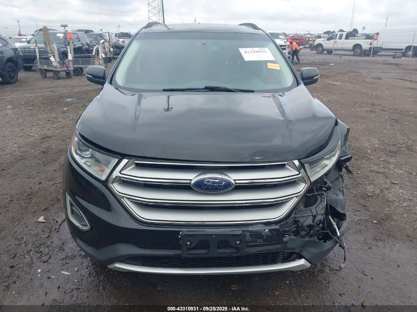 2015 Ford Edge Sel VIN: 2FMTK4J95FBB08998 Lot: 43310931