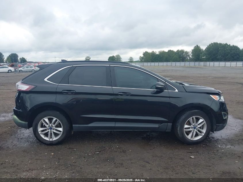 2015 Ford Edge Sel VIN: 2FMTK4J95FBB08998 Lot: 43310931