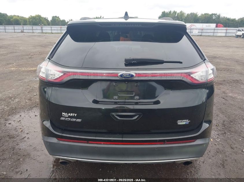 2015 Ford Edge Sel VIN: 2FMTK4J95FBB08998 Lot: 43310931
