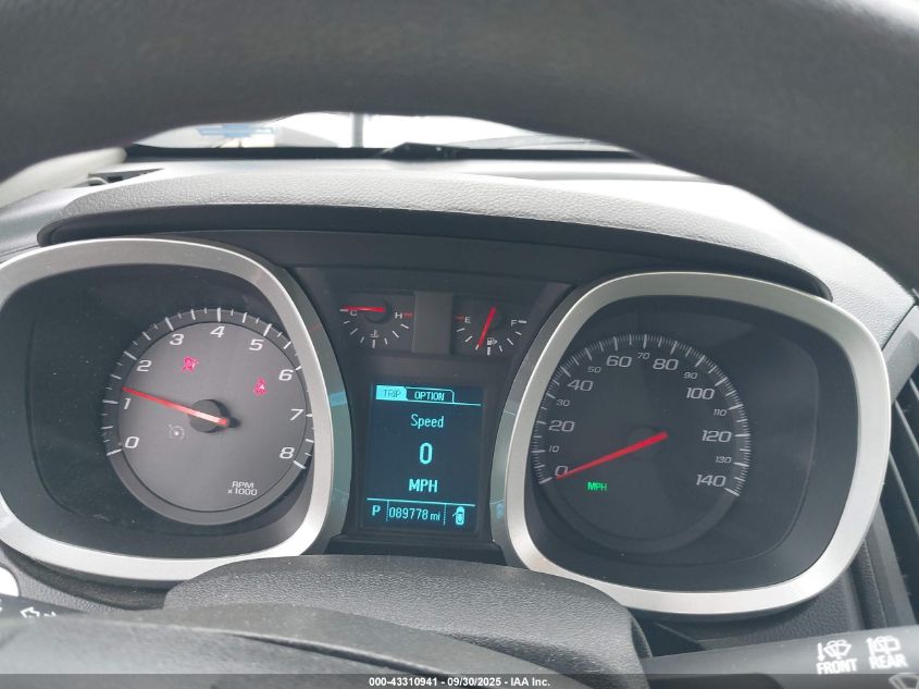 2015 Chevrolet Equinox Ls VIN: 2GNALAEK7F1102119 Lot: 43310941