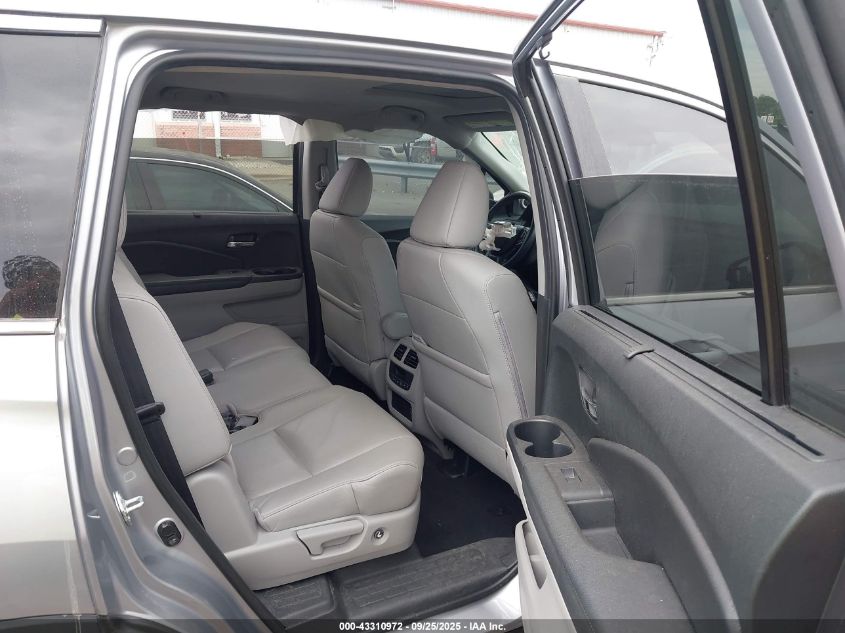 2022 Honda Pilot 2Wd Ex-L VIN: 5FNYF5H52NB010214 Lot: 43310972