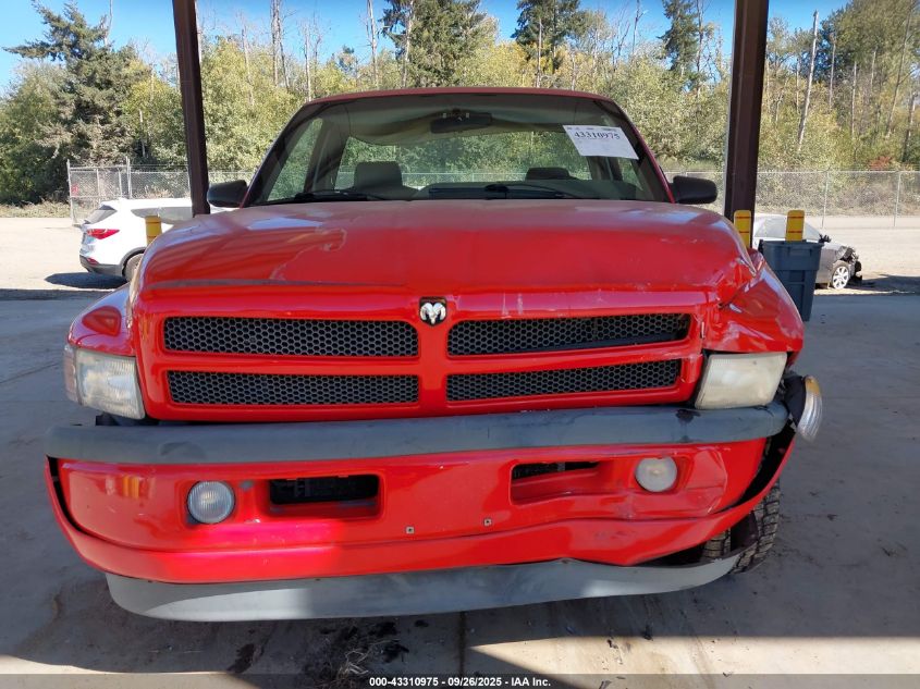 1996 Dodge Ram 1500 VIN: 1B7HC16Z0TS600404 Lot: 43310975