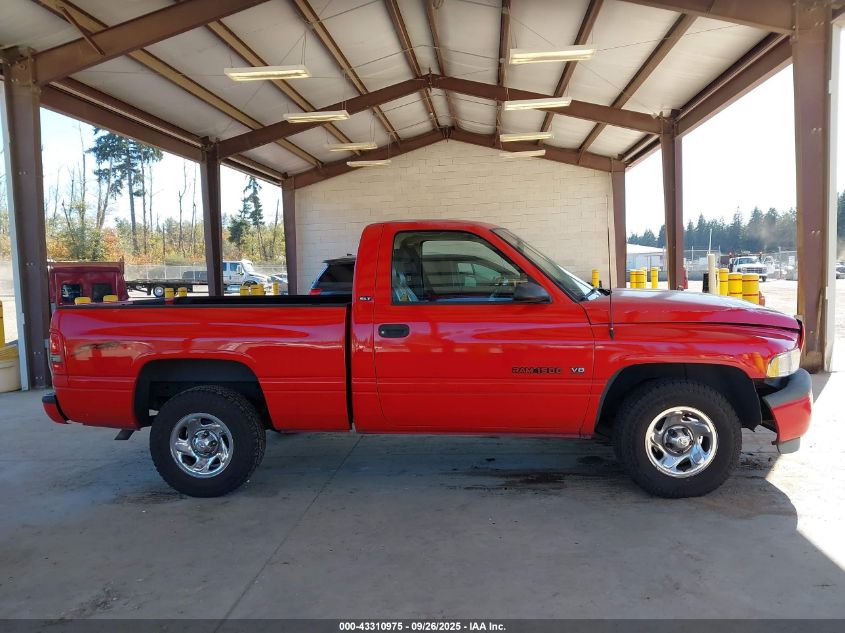 1996 Dodge Ram 1500 VIN: 1B7HC16Z0TS600404 Lot: 43310975