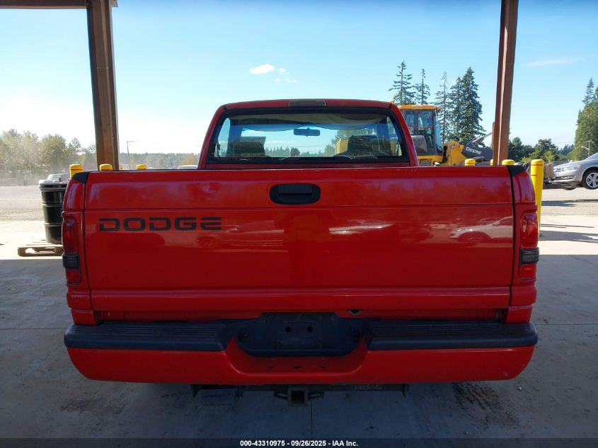 1996 Dodge Ram 1500 VIN: 1B7HC16Z0TS600404 Lot: 43310975