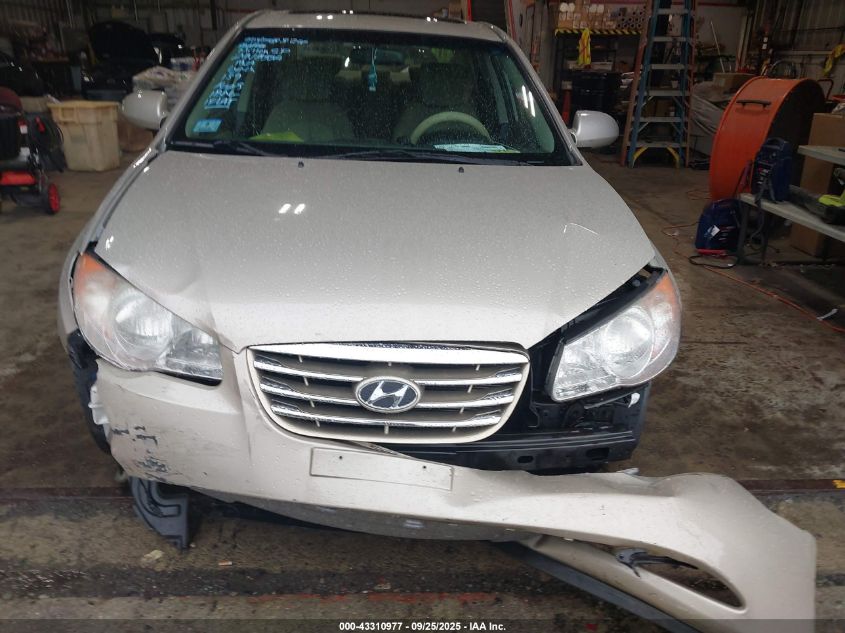 2010 Hyundai Elantra Gls VIN: KMHDU4AD9AU074120 Lot: 43310977