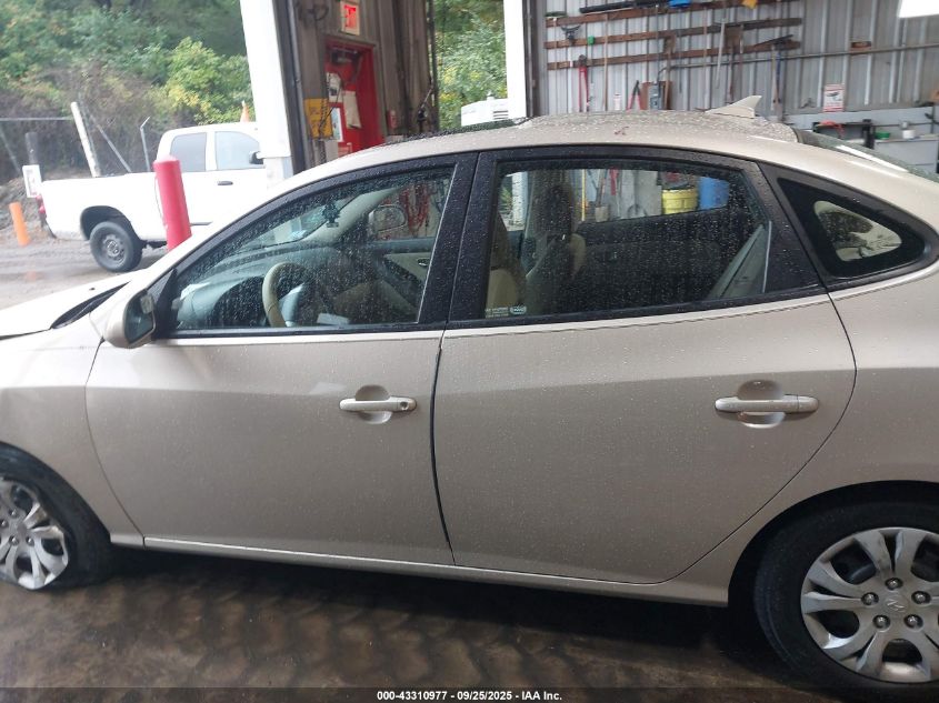 2010 Hyundai Elantra Gls VIN: KMHDU4AD9AU074120 Lot: 43310977