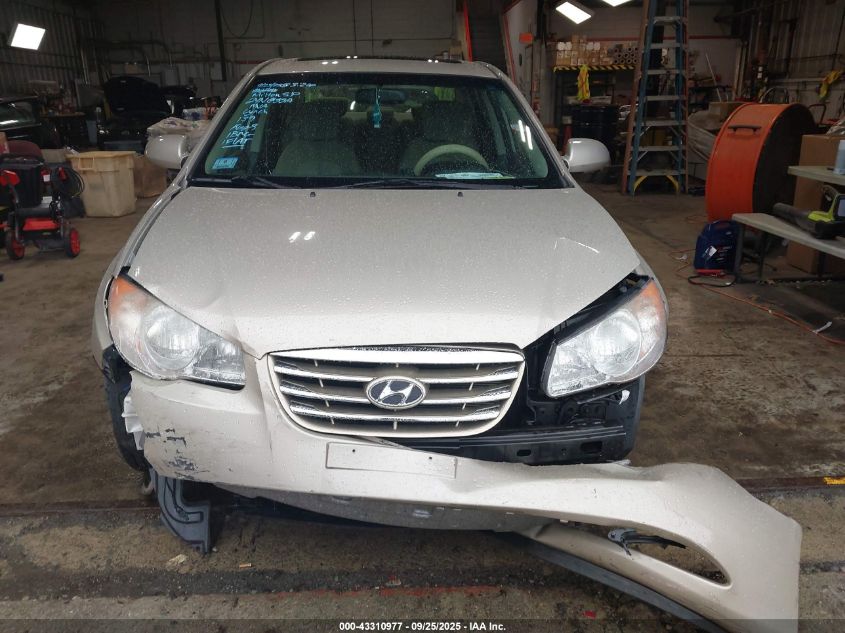 2010 Hyundai Elantra Gls VIN: KMHDU4AD9AU074120 Lot: 43310977