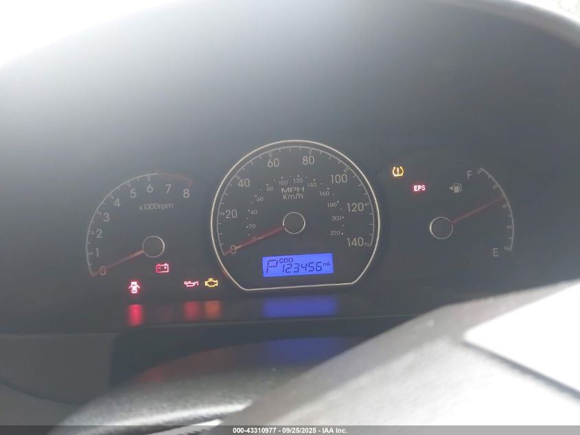 2010 Hyundai Elantra Gls VIN: KMHDU4AD9AU074120 Lot: 43310977