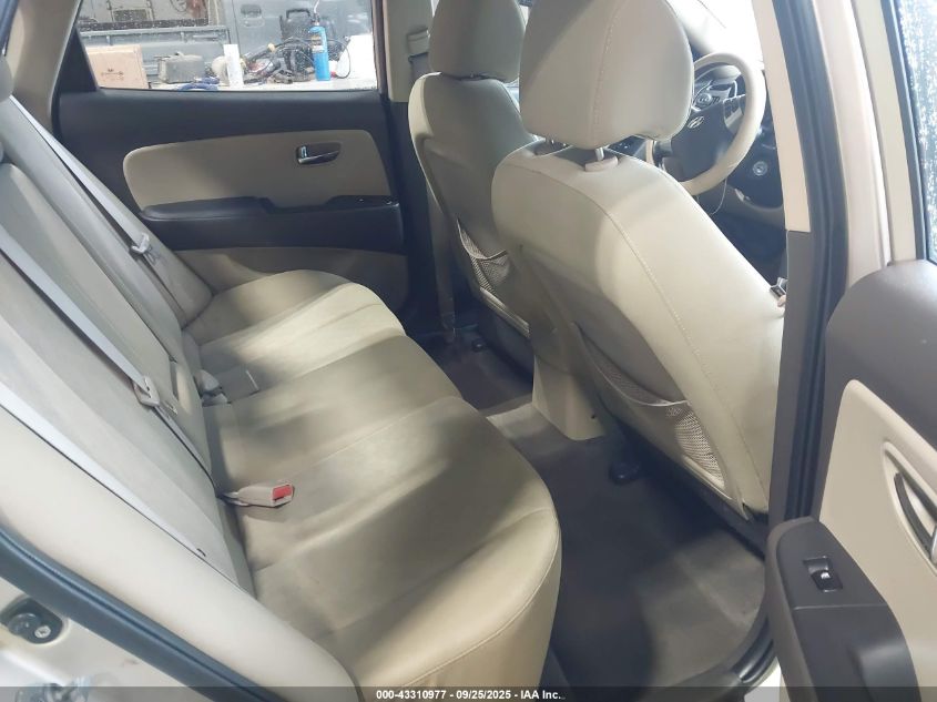 2010 Hyundai Elantra Gls VIN: KMHDU4AD9AU074120 Lot: 43310977