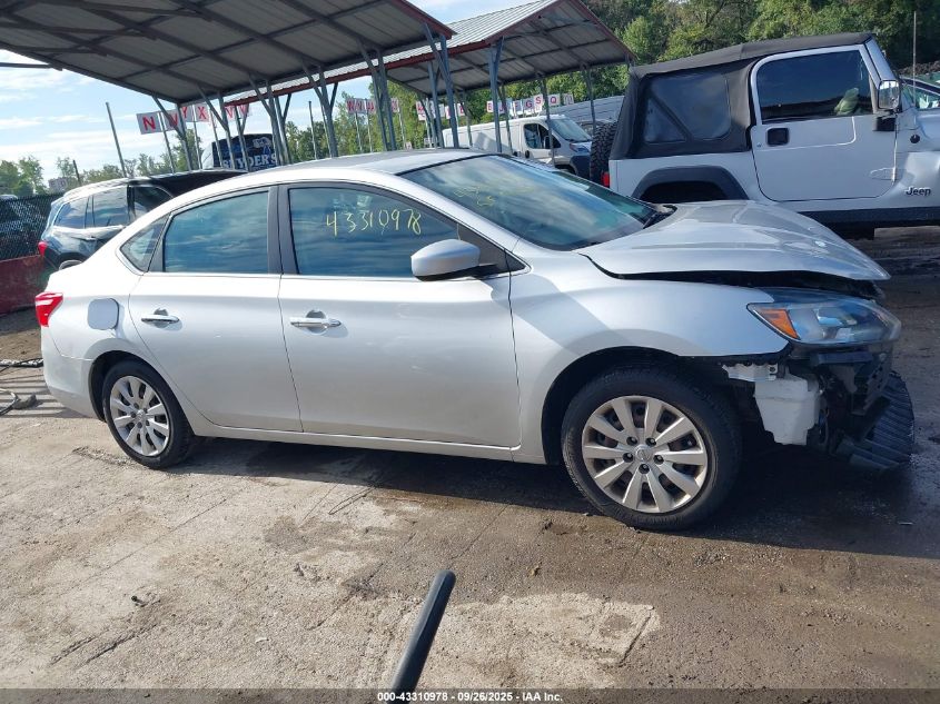 2018 Nissan Sentra S VIN: 3N1AB7AP3JY311659 Lot: 43310978