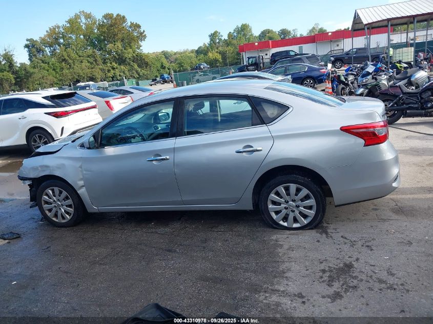 2018 Nissan Sentra S VIN: 3N1AB7AP3JY311659 Lot: 43310978