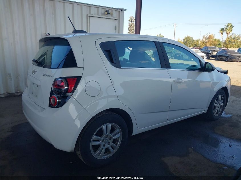 2015 Chevrolet Sonic Lt Auto VIN: 1G1JC6SH2F4121897 Lot: 43310992