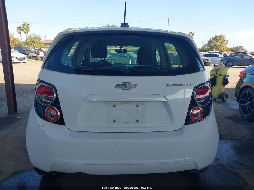 2015 Chevrolet Sonic Lt Auto VIN: 1G1JC6SH2F4121897 Lot: 43310992