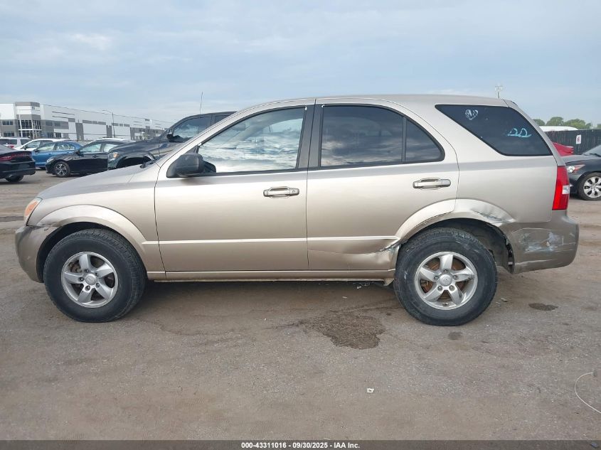 2008 Kia Sorento Lx Base VIN: KNDJD735985774545 Lot: 43311016