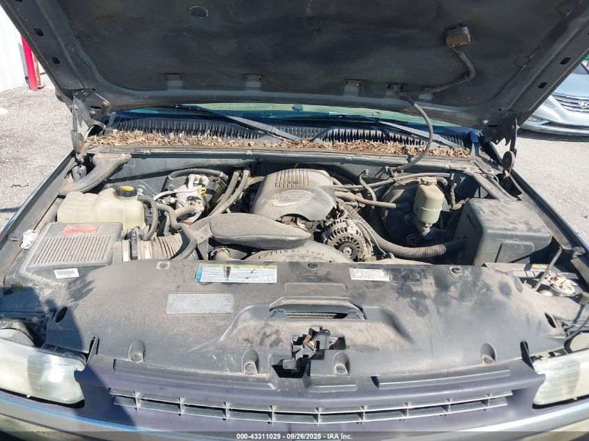 2001 Chevrolet Silverado 1500 Ls VIN: 2GCEC19TX11296425 Lot: 43311029