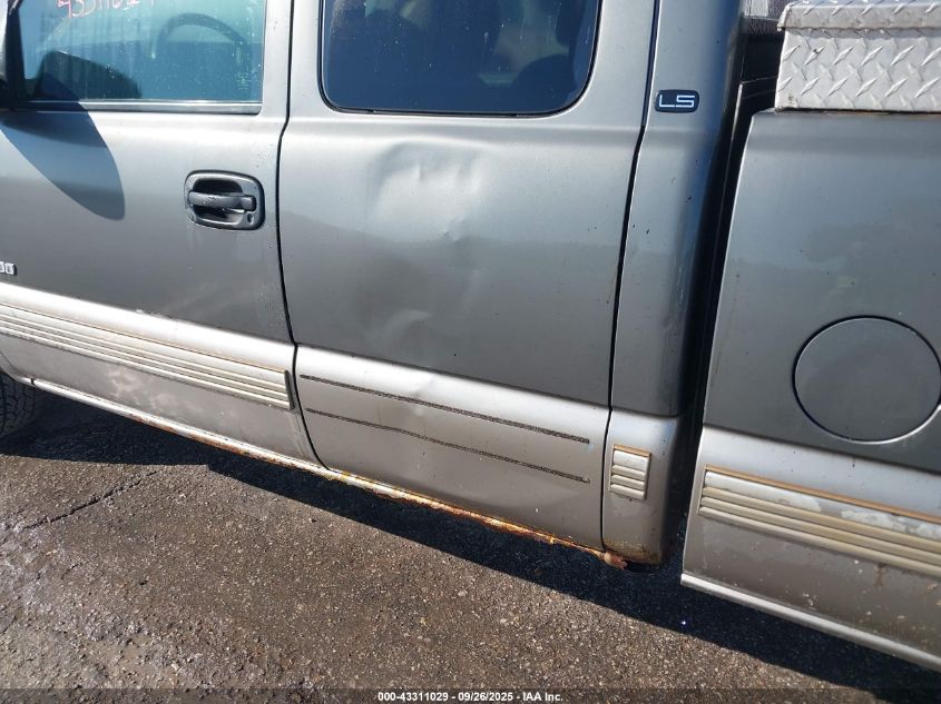 2001 Chevrolet Silverado 1500 Ls VIN: 2GCEC19TX11296425 Lot: 43311029