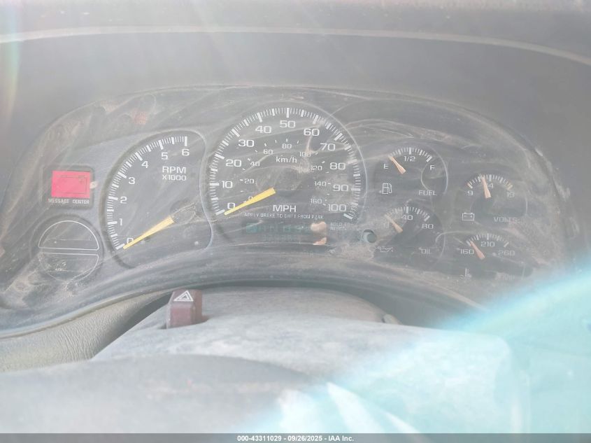 2001 Chevrolet Silverado 1500 Ls VIN: 2GCEC19TX11296425 Lot: 43311029