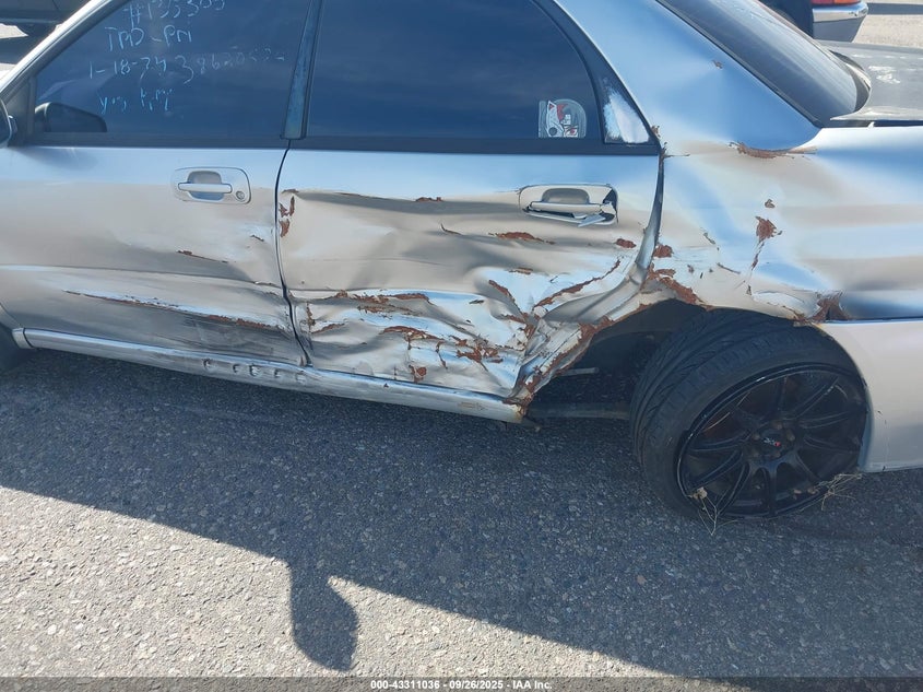 2002 Subaru Impreza Rs VIN: JF1GD67592H506265 Lot: 43311036