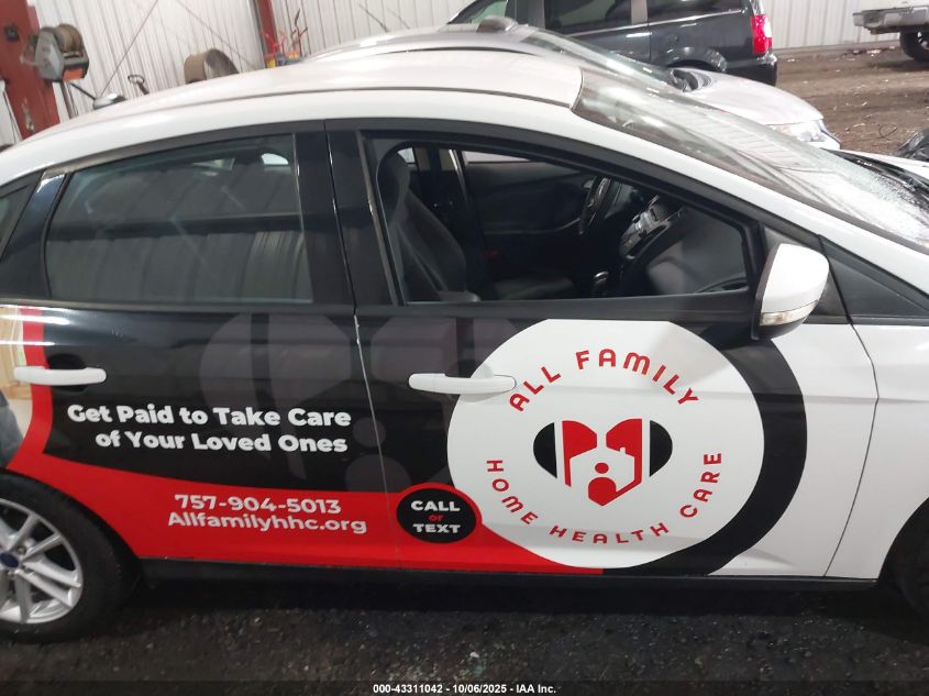 2016 Ford Focus Se VIN: 1FADP3F23GL341043 Lot: 43311042