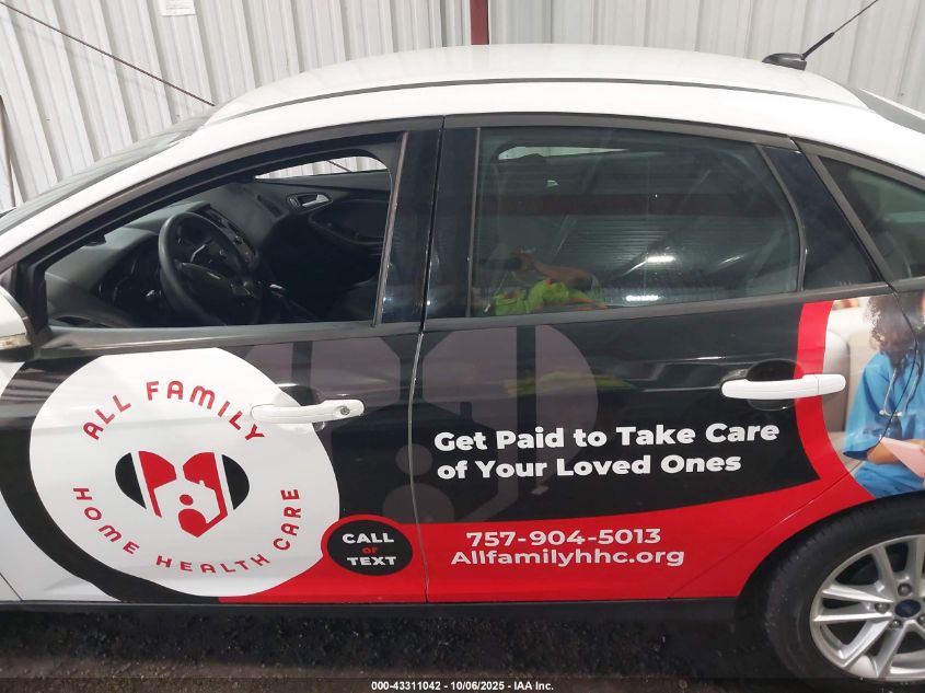 2016 Ford Focus Se VIN: 1FADP3F23GL341043 Lot: 43311042