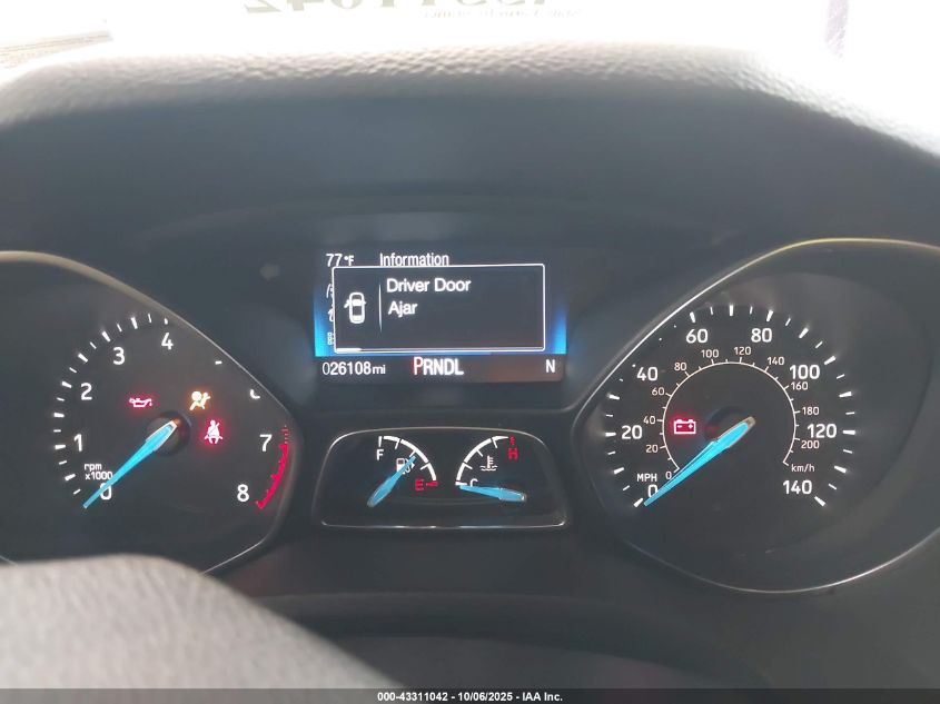 2016 Ford Focus Se VIN: 1FADP3F23GL341043 Lot: 43311042