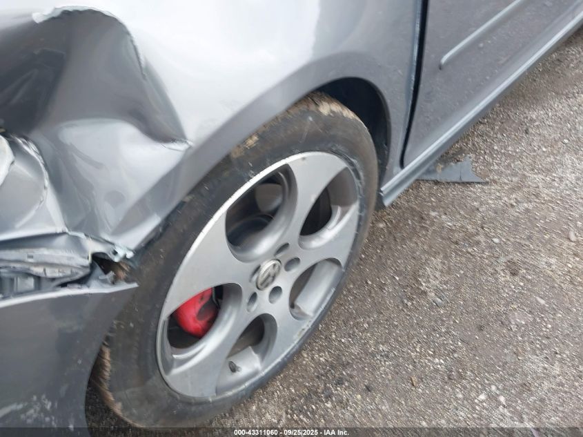 2009 Volkswagen Gti 4-Door VIN: WVWHV71K39W106434 Lot: 43311060