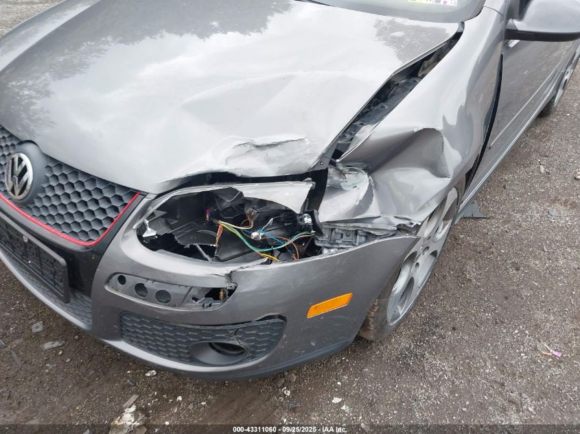 2009 Volkswagen Gti 4-Door VIN: WVWHV71K39W106434 Lot: 43311060