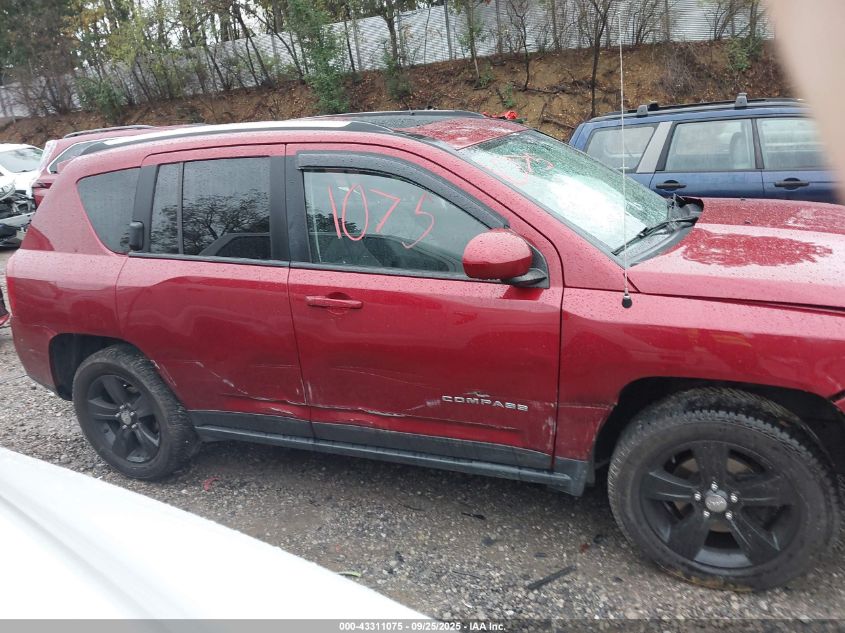 2016 Jeep Compass High Altitude Edition VIN: 1C4NJDEB5GD795070 Lot: 43311075