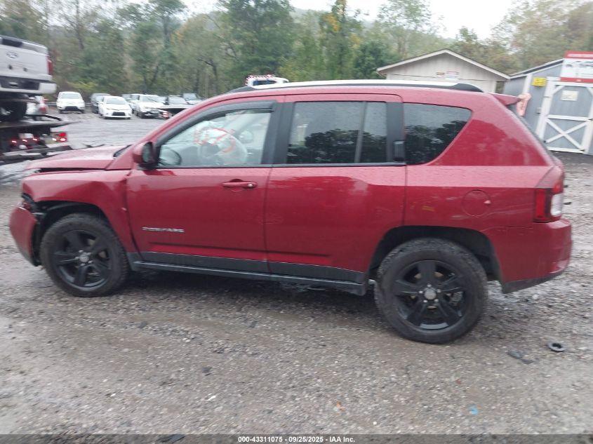 2016 Jeep Compass High Altitude Edition VIN: 1C4NJDEB5GD795070 Lot: 43311075