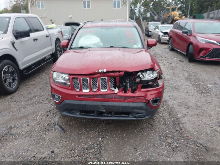 2016 Jeep Compass High Altitude Edition VIN: 1C4NJDEB5GD795070 Lot: 43311075