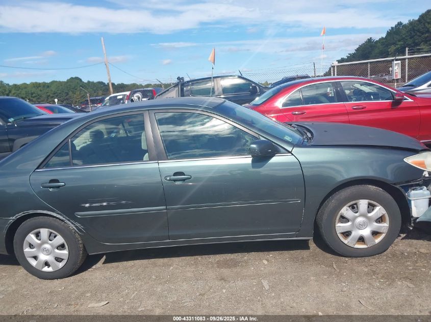 2004 Toyota Camry Le VIN: 4T1BE32K14U280080 Lot: 43311083