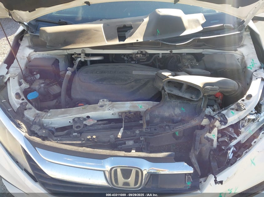 2018 HONDA ODYSSEY EX-L - 5FNRL6H78JB032491