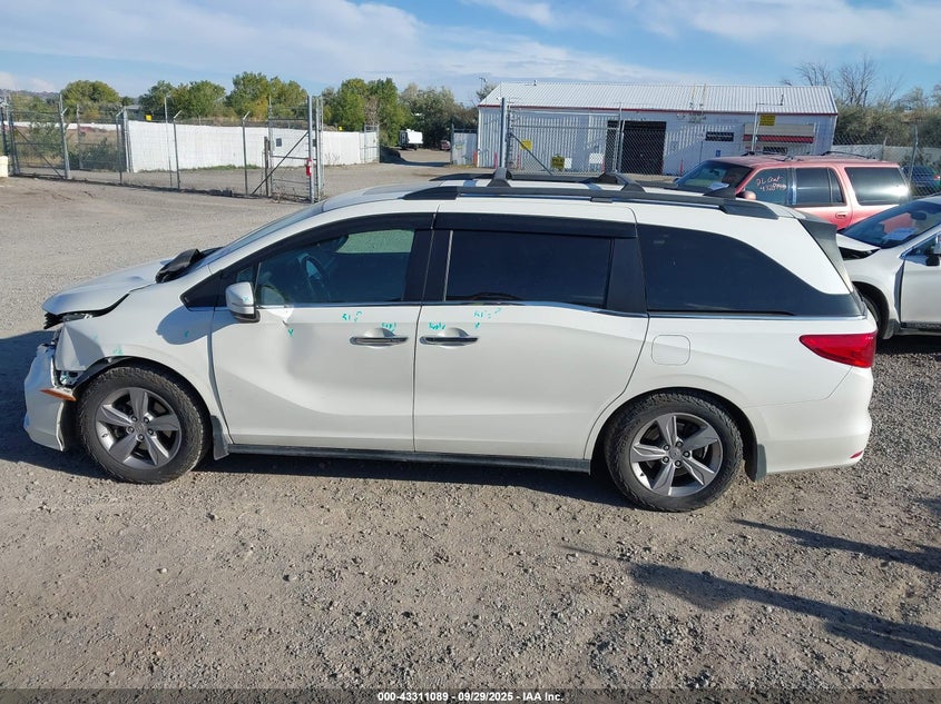 2018 HONDA ODYSSEY EX-L - 5FNRL6H78JB032491
