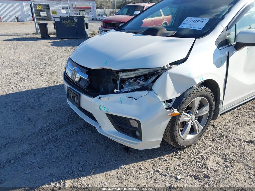 2018 HONDA ODYSSEY EX-L - 5FNRL6H78JB032491